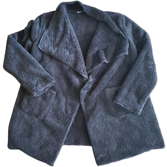 Hugs from Soft Surroundings Women's Hug Me Black Cozy Cardigan - Size Medium - Picture 2 of 5